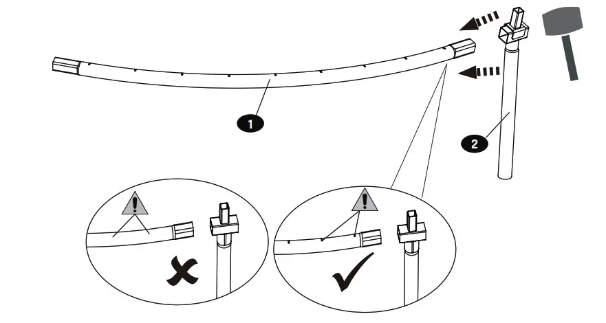 EXIT TOYS Allure Classic Trampolin ø305cm - Product Overview 4