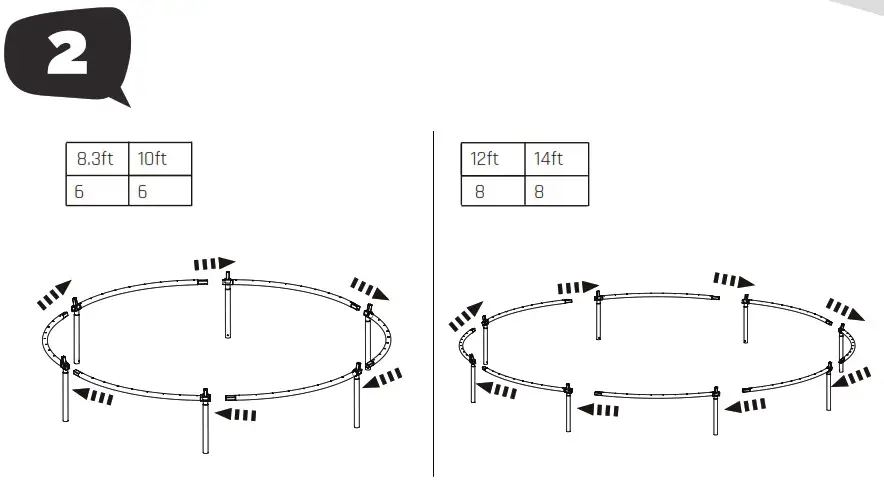 EXIT TOYS Allure Classic Trampolin ø305cm - Product Overview 5