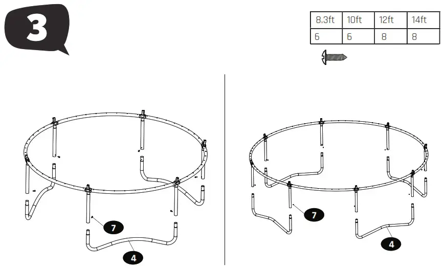 EXIT TOYS Allure Classic Trampolin ø305cm - Product Overview 6