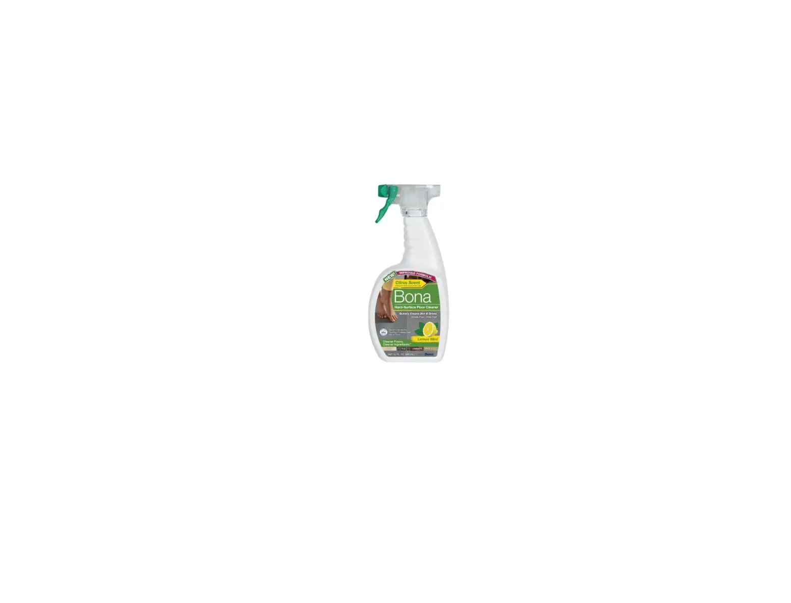 Bona Wm700051224 Lemon Mint Liquid Floor Cleaner Owner's Manual