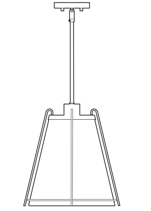 THE HOME DEPOT 3693-338 Dara Light Pendant