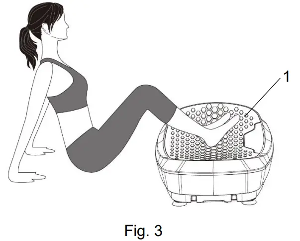 SUNNY HEALTH FITNESS SF VP822058 Fitboard 4D Vibration Platform Exercise Machine-fig10