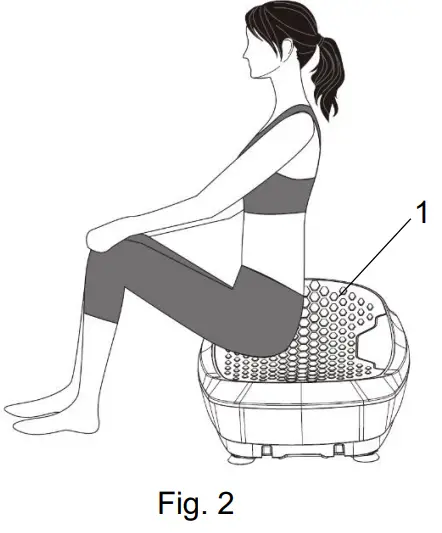 SUNNY HEALTH FITNESS SF VP822058 Fitboard 4D Vibration Platform Exercise Machine-fig9