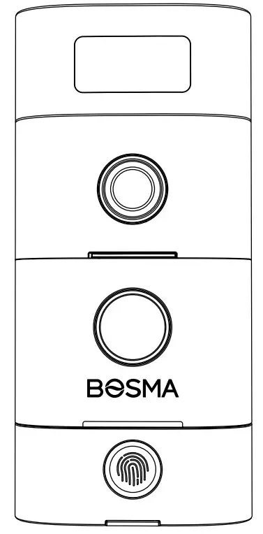 BOSMA 851781007869 Sentry Video Doorbell