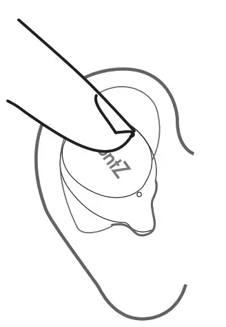 Oontz BudZ Bluetooth Earbuds - Music Controls