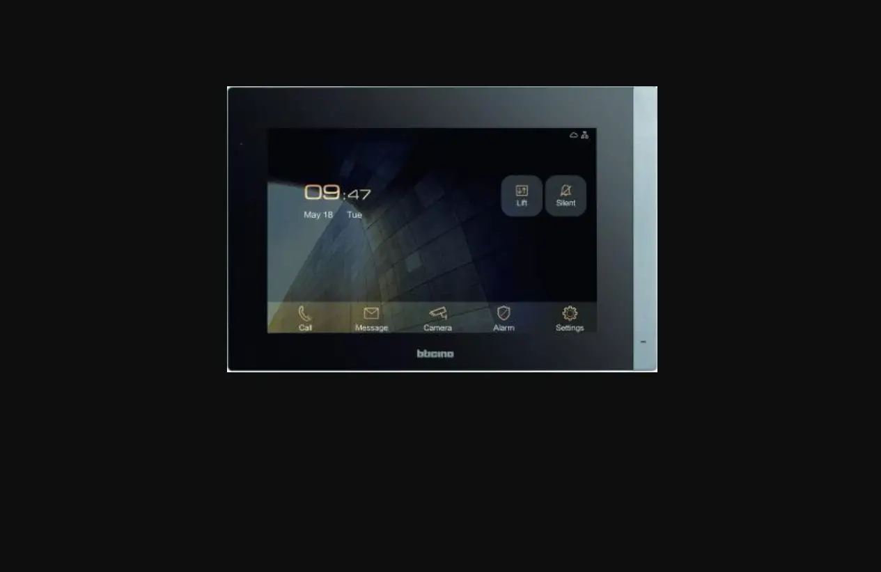 Bticino Bti-373003 Indoor Unit Ip Des Instruction Manual