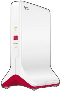 FRITZ Repeater 6000 WiFi 6 Repeater with Three Radio Units - Illustration