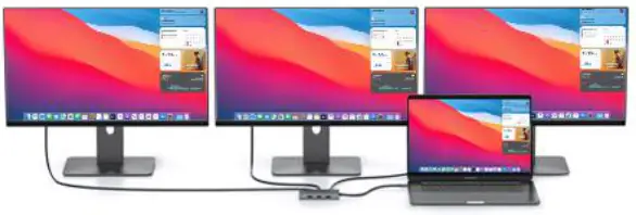 ABIWAZY B0B67NNWHB 8-in-1 USB C Hub - 14