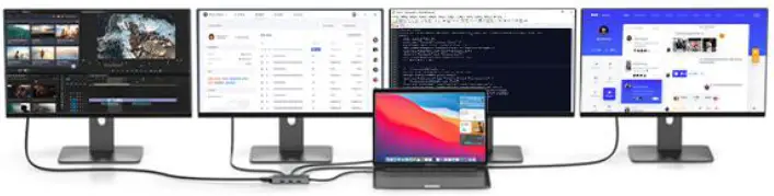 ABIWAZY B0B67NNWHB 8-in-1 USB C Hub - 24