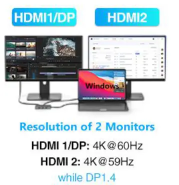 ABIWAZY B0B67NNWHB 8-in-1 USB C Hub - 7