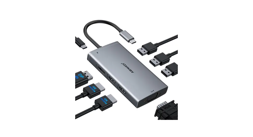 Abiwazy B0b67nnwhb 8-in-1 Usb C Hub Instruction Manual Abiwazy B0b67nnwhb 8-in-1 Usb C Hub Instruction Manual