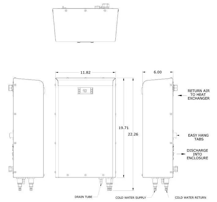 THERMAL EDGE-A2W30120 Air to Water Heat-Exchanger-4