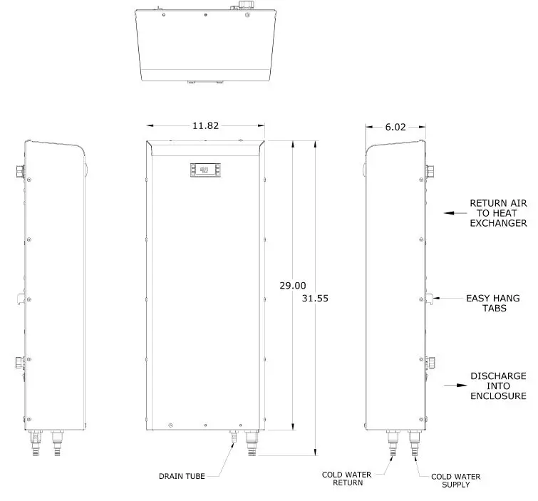 THERMAL EDGE-A2W30120 Air to Water Heat-Exchanger-5