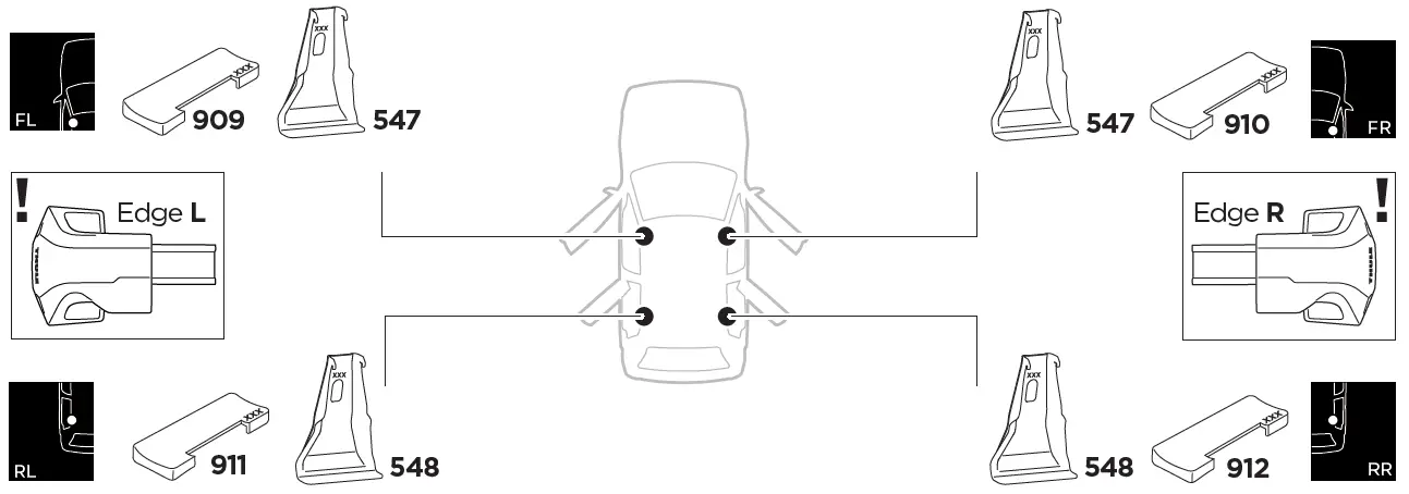 THULE-Kit-145247-Custom-Fit-Kit-for-Mounting-Roof-Tack-System-to-Vehicles -02