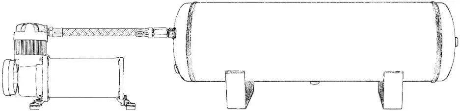 VIXEN VXO8330APRO3118C Train Horn Kit for Trucks A2