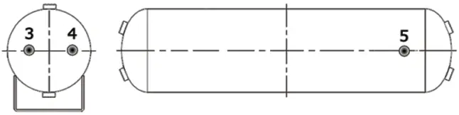 VIXEN VXO8330APRO3118C Train Horn Kit for Trucks A5