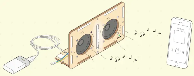 KiwiCo SSPL Kinetic Light Up Speaker - Figure 16