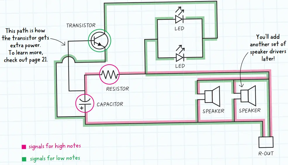 KiwiCo SSPL Kinetic Light Up Speaker - Figure 23