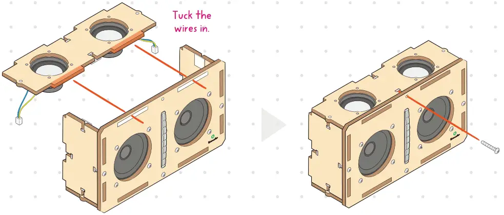 KiwiCo SSPL Kinetic Light Up Speaker - Figure 34