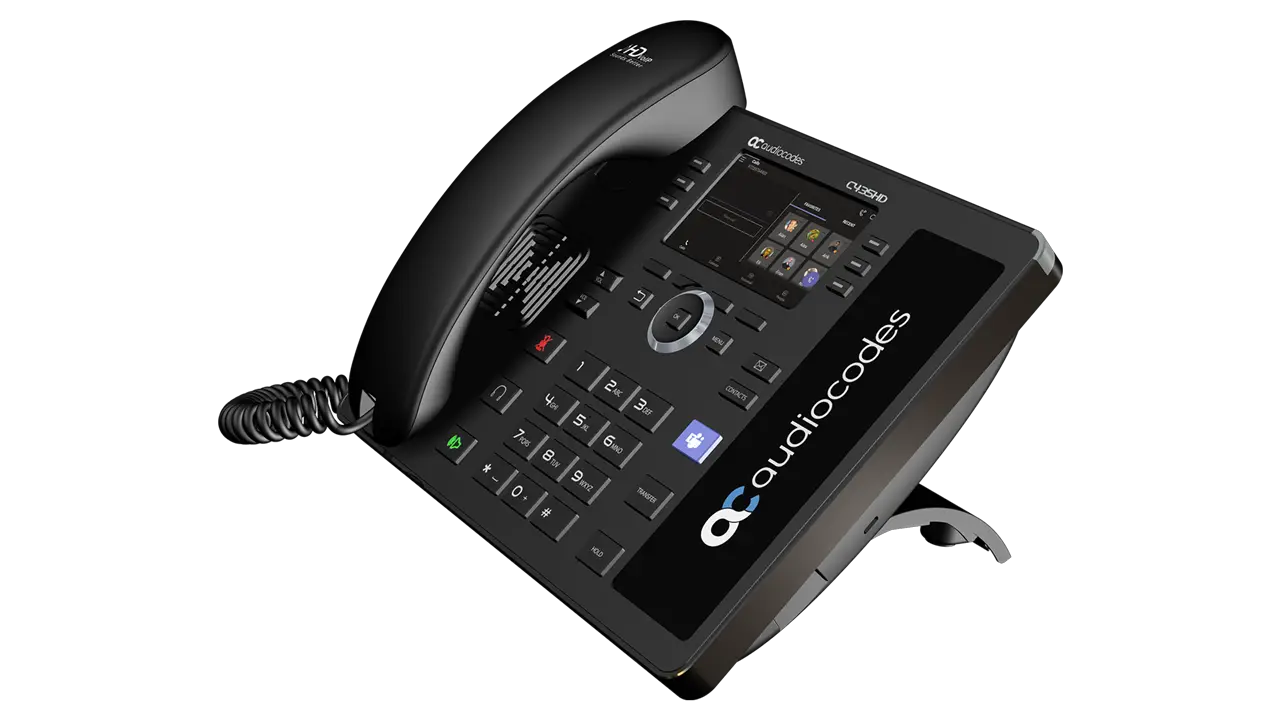 Audiocodes C435hd Ip Phone For Microsoft Teams User Guide
