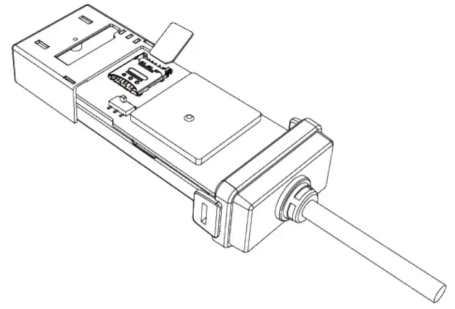amber connect ACC412 Amber Covert C412 Intermediate 6-Pin GNSS LTE Device - Insert SIM card