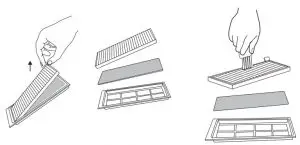 FIG 41 Clean the Dust Collector and Water Tank