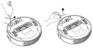 FIG 50 Replace the Side Brush