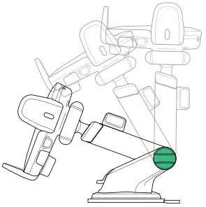 iottie Alexa Built-in Dash &amp - Pivot Knob