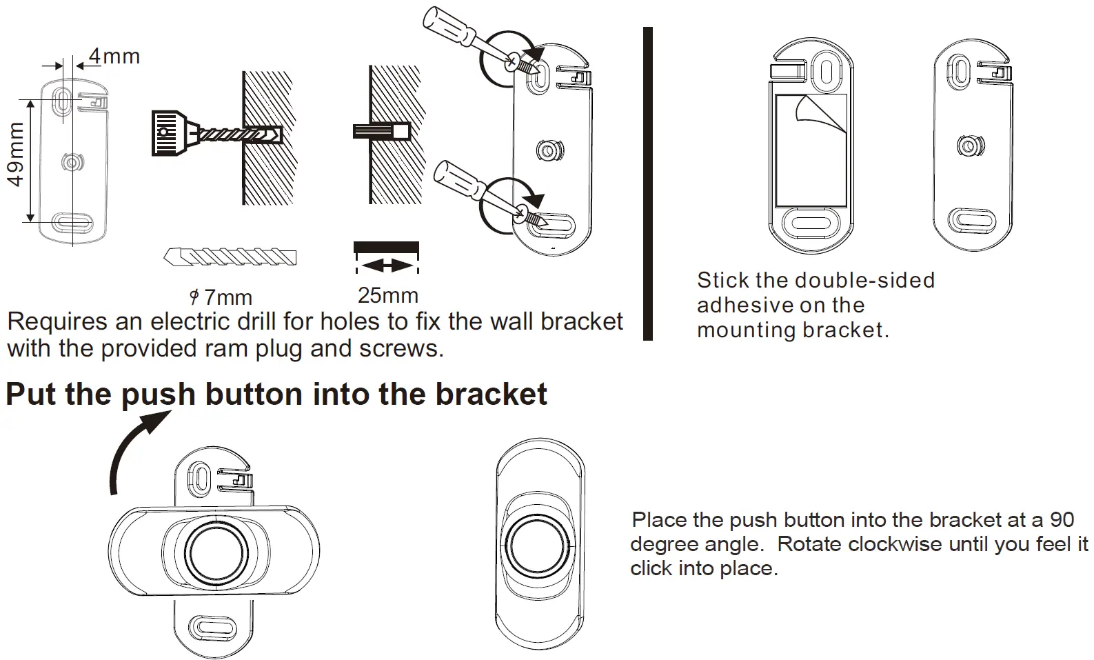 LRA-PBTXA MOUNTING OPTIONS