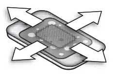 hama 00195565 Full Screen Protective Glass - Attachingthe Protector1