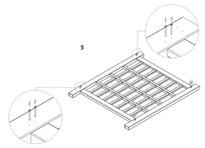 Vita Vienna Trellis Dual Units Assembly - figure 5