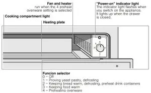 Gaggenau WS 461 Warming drawer-- Gaggenau WS
