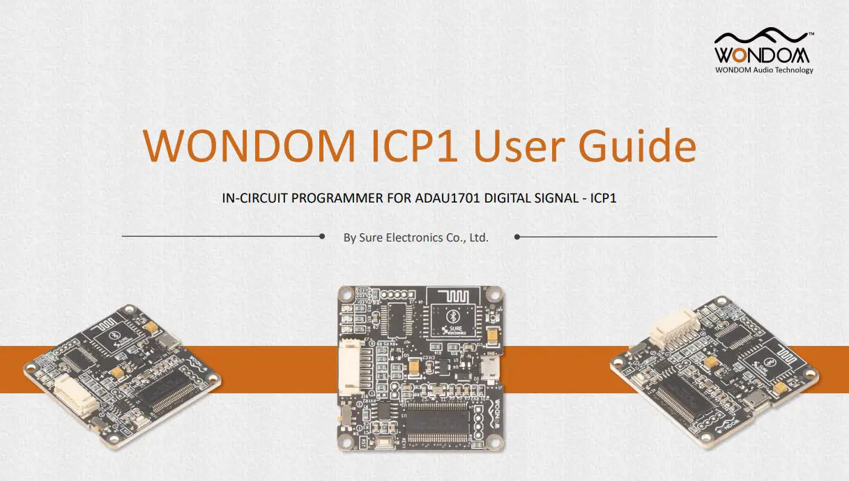 WONDOM ADAU1701 Digital Signal Processor Kernel Board User Guide