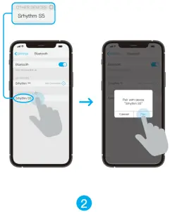 Srhythm S5 ANC Wireless Earbuds - 2