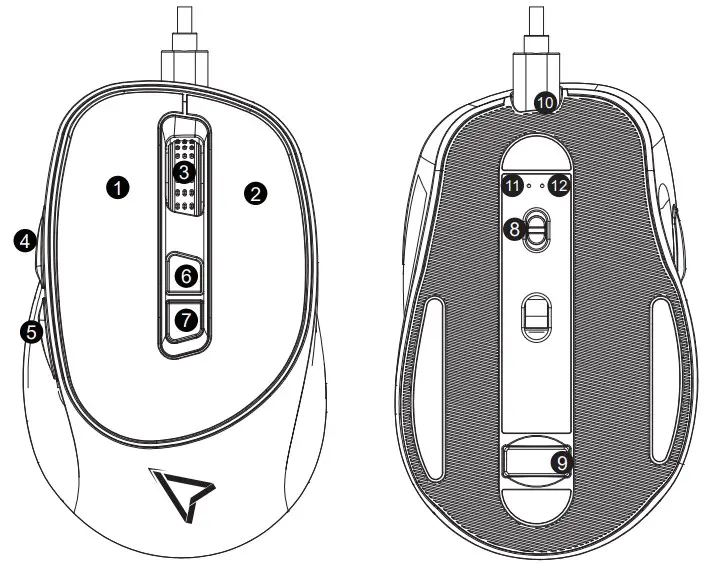 Shenzhen Xinmaigao Electronic Technology XMG- S17 Wireless Charging Mouse - charging