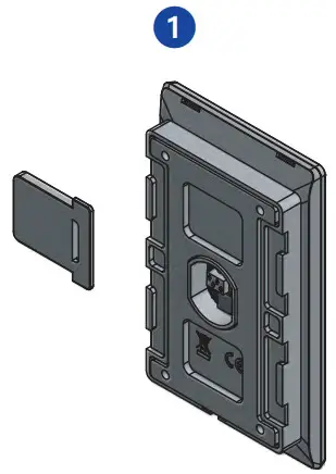 LEHMANN M610 TA03 Locker lock with Keypad - clip