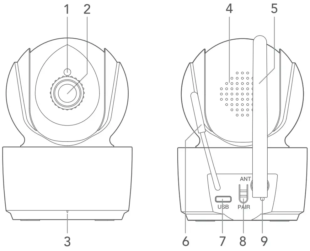 Victure BM50 Baby Monitor - overview