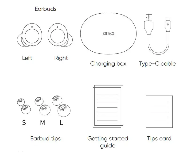 DIZO DA2105L GoPods Neo Earbuds fig5