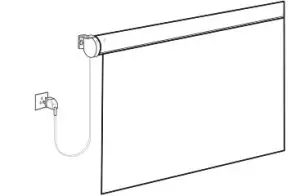 ANKER D0115 Motorized projector Screen -Using Motorized