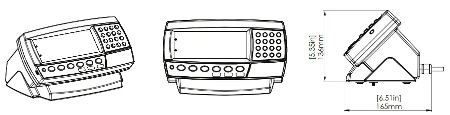rinstrum R420 Smart Weighing Solutions - Desk Stand
