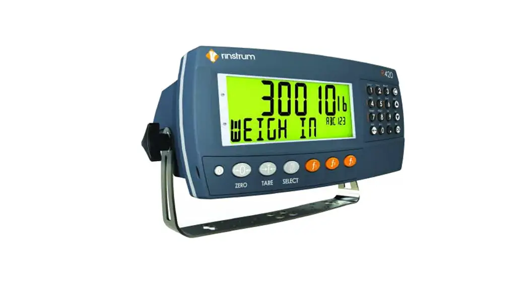 Rinstrum R420 Smart Weighing Solutions Instructions