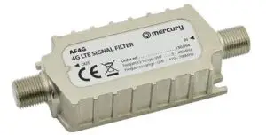 mercury 130.054UK 4G LTE In line Filter