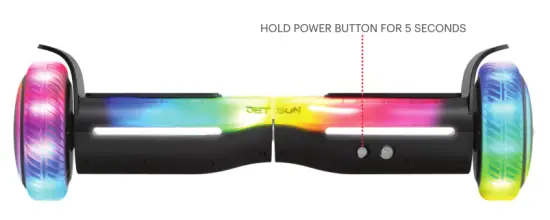 JETSON Hali X All Terrain Hoverboard - holo