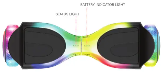 JETSON Hali X All Terrain Hoverboard - light