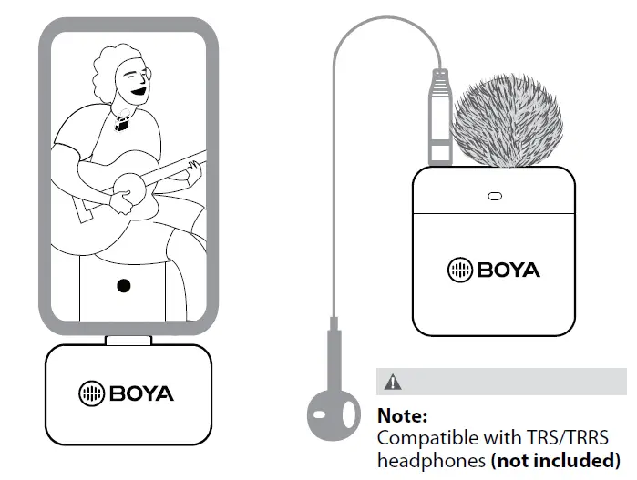 BOYA BY-M1LV-TX Omni Directional Lavalier Microphone fig 3