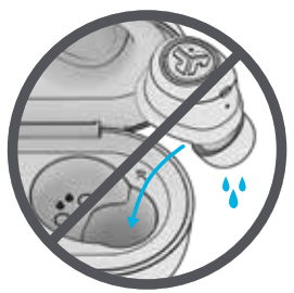 JLAB JBUDS Air True Wireless Earbuds - Fully dry