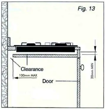 omega OCG64XTGG Gas Cooktop Instruction Manual - Fig 13