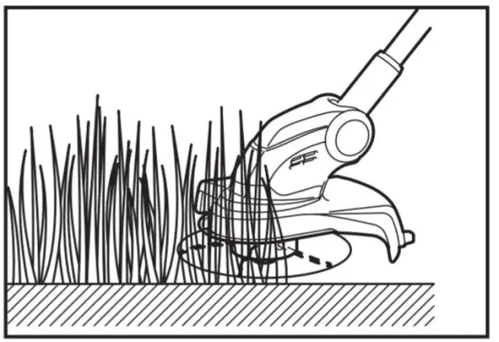 makita DUR141 Cordless String Trimmer -OPERATION 3