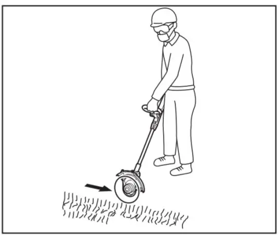 makita DUR141 Cordless String Trimmer -edger 3