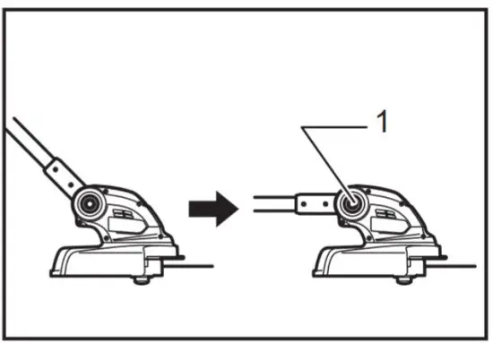 makita DUR141 Cordless String Trimmer -edger 4